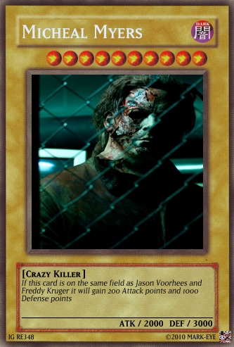 Micheal Myers Card