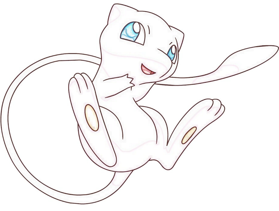 Free Mew Pokemon Vector by Emerald-Stock on DeviantArt