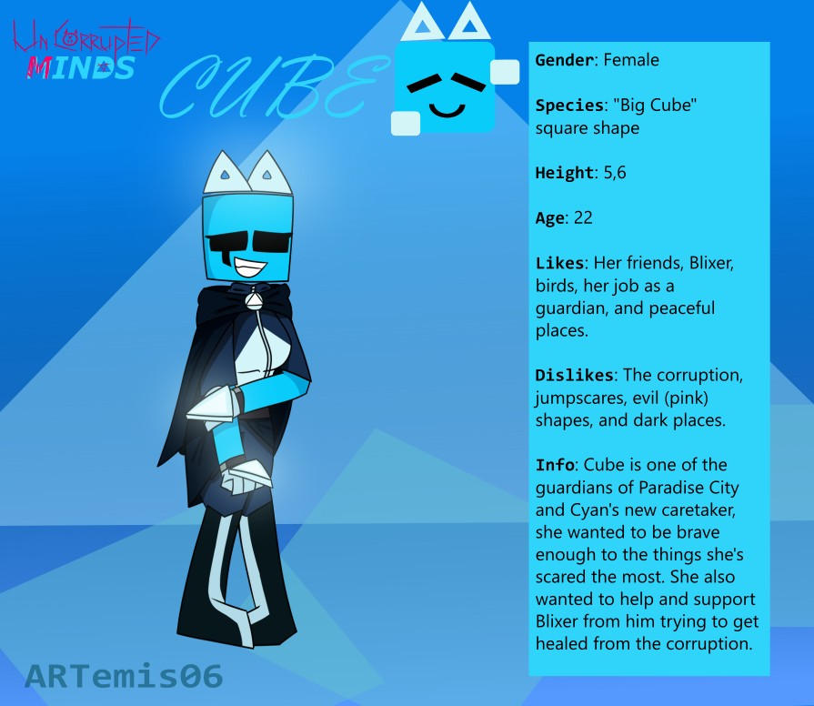 Character info CUBE by ARTemis06-diana on DeviantArt