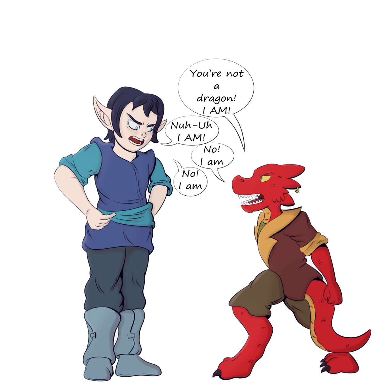 The Argument by Geist19 on DeviantArt