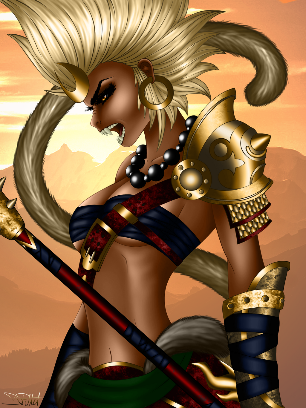 Smite Sun Wukong Female Version By A Nonyme On Deviantart Smite Sun Wukong Female Version By A Nonyme On Deviantart