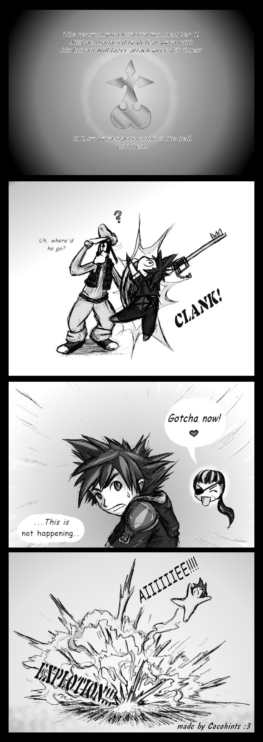 Sora vs Xigbar - the outcome