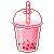 -F 2 U- Strawberry Bubble Tea Icon