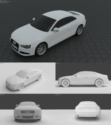 Audi A5 Coupe (Blender 3D)
