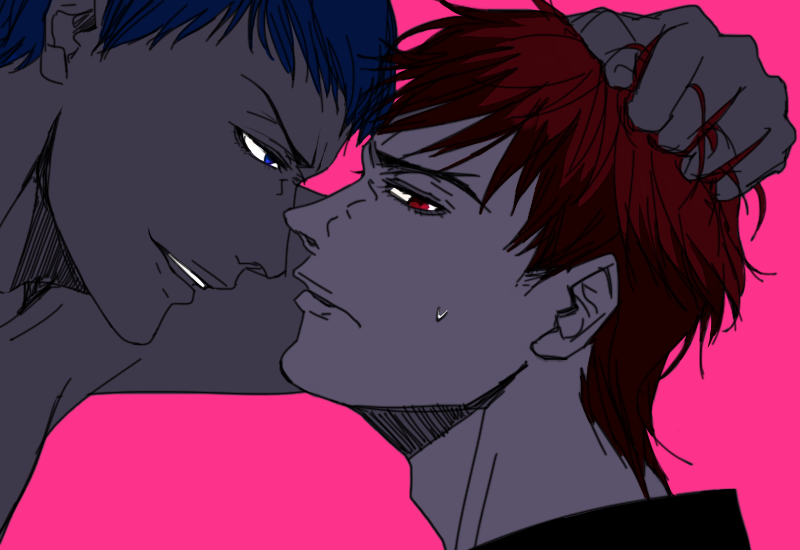 KUROKOsBASKET_Aomine_Kagami_