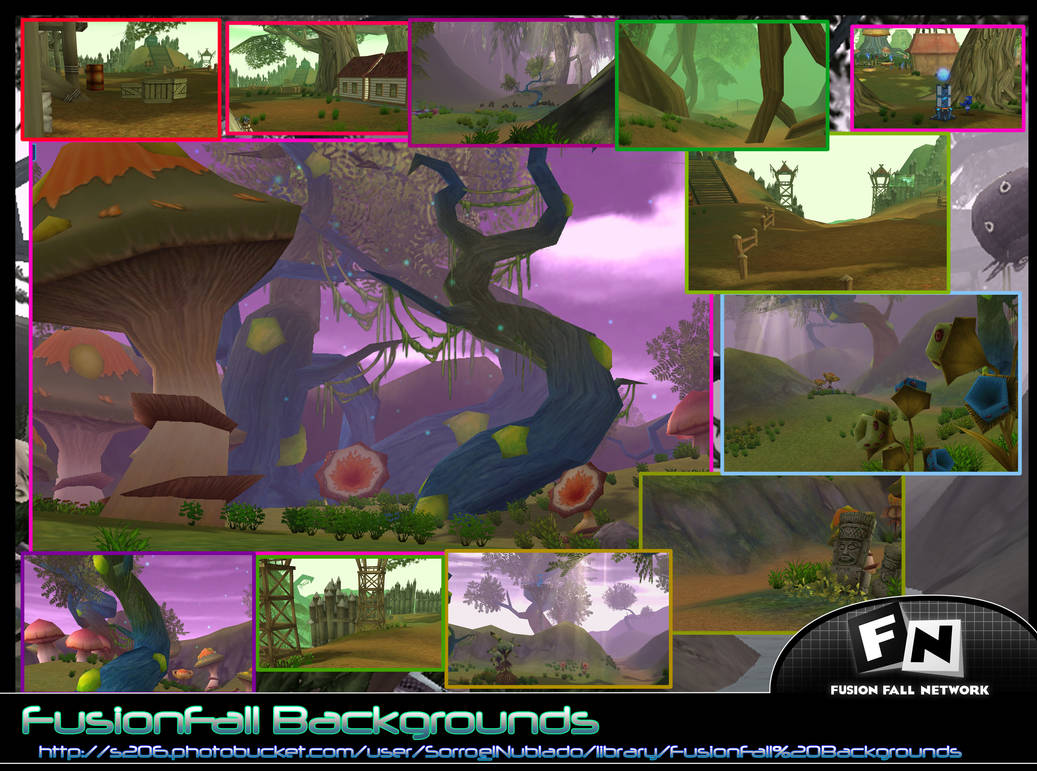 Fusionfall Mixels FusionFall Backgrounds by Dragon-NeX on DeviantArt