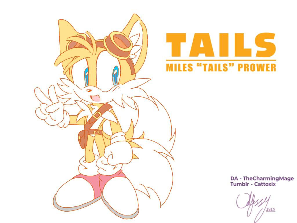 Tails Inventor Miles 'Tails' Prower! by TheCharmingMage on DeviantArt