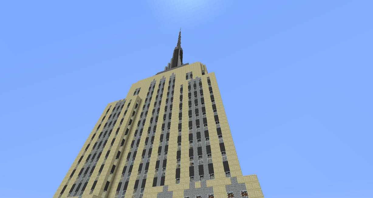 Empire State Building (Minecraft) by EricMPetroff on DeviantArt