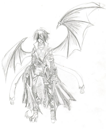 Scrap Demon Deviantart demon guy scrap by Silkuchu on DeviantArt