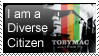 Diverse Citizen Stamp