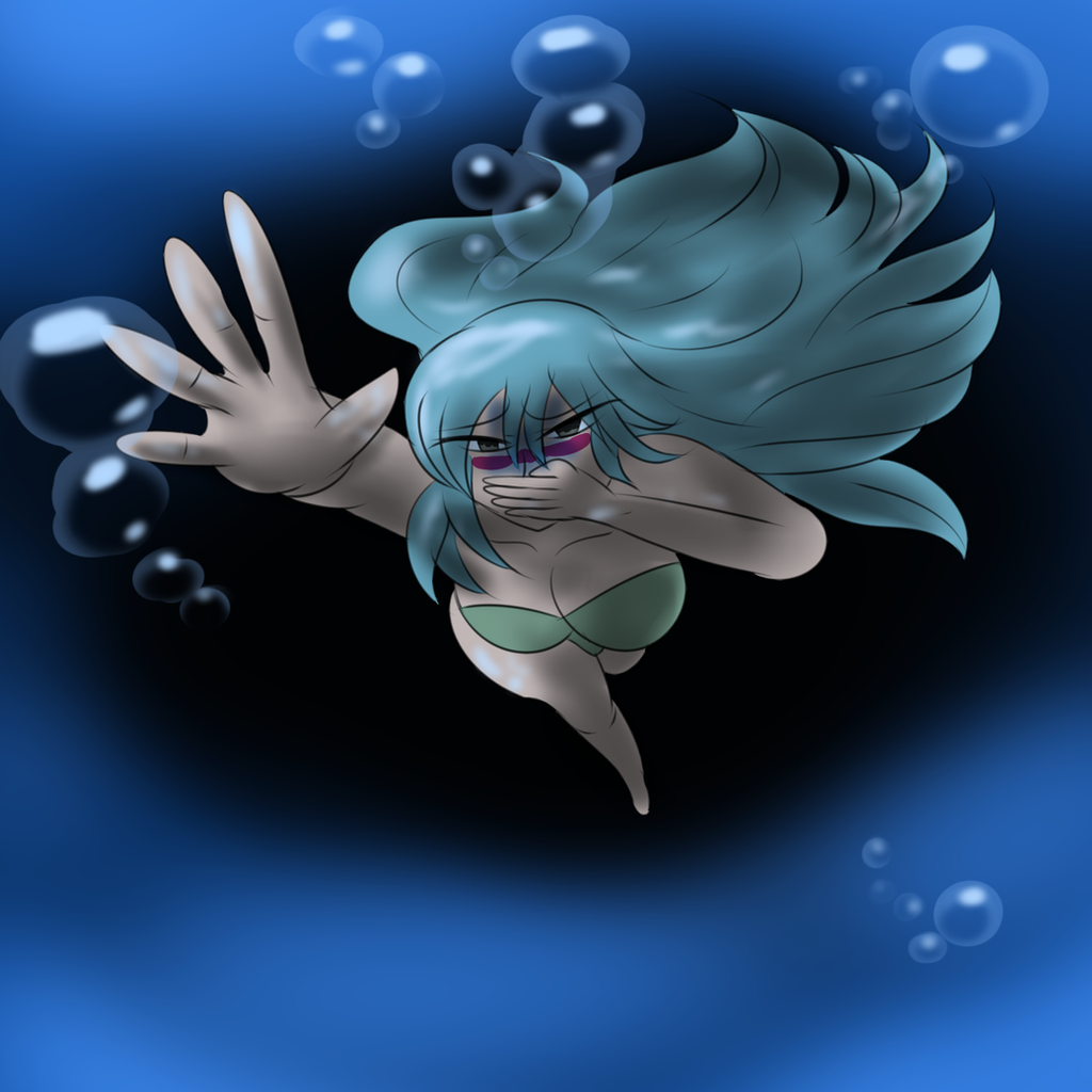 Peril H2o Wner Deviantart Nel Tu Underwater Drowning Anime Snag Shalour Dro...
