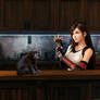 Tifa with her puppy