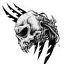 bio-mechanic skull