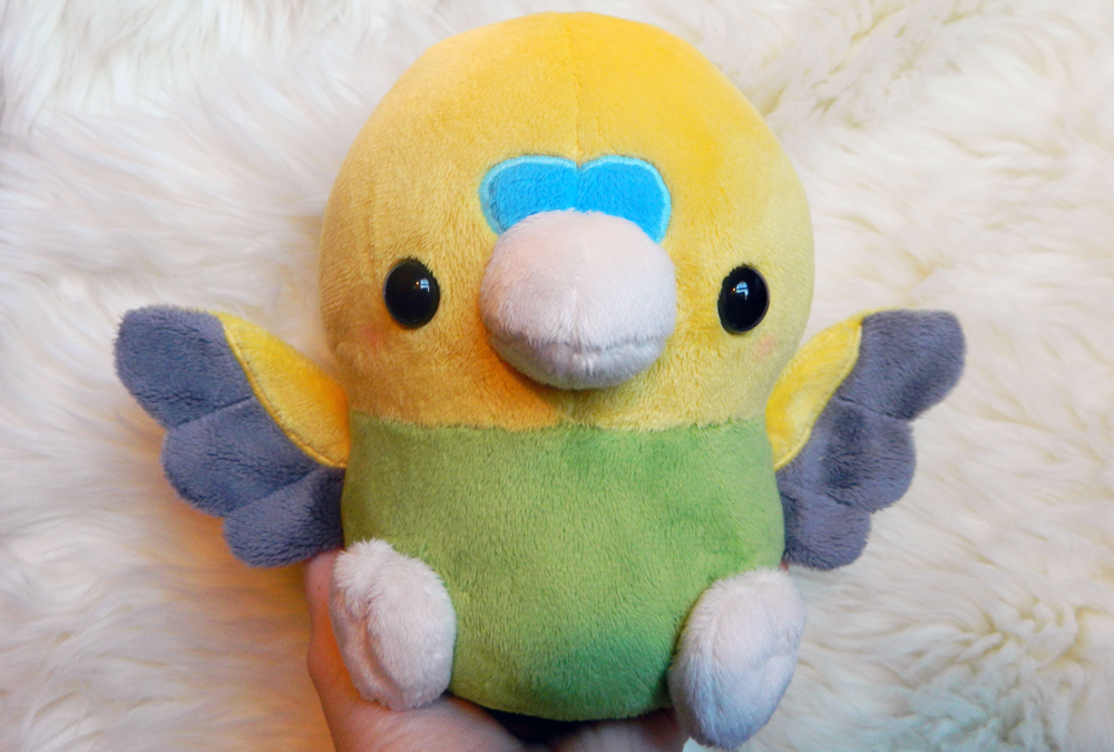 Budgie online plush toy