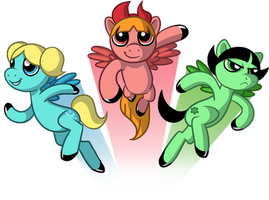 Powerpuff Ponies