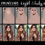 Step painting Light Study #032 Babara Palvin