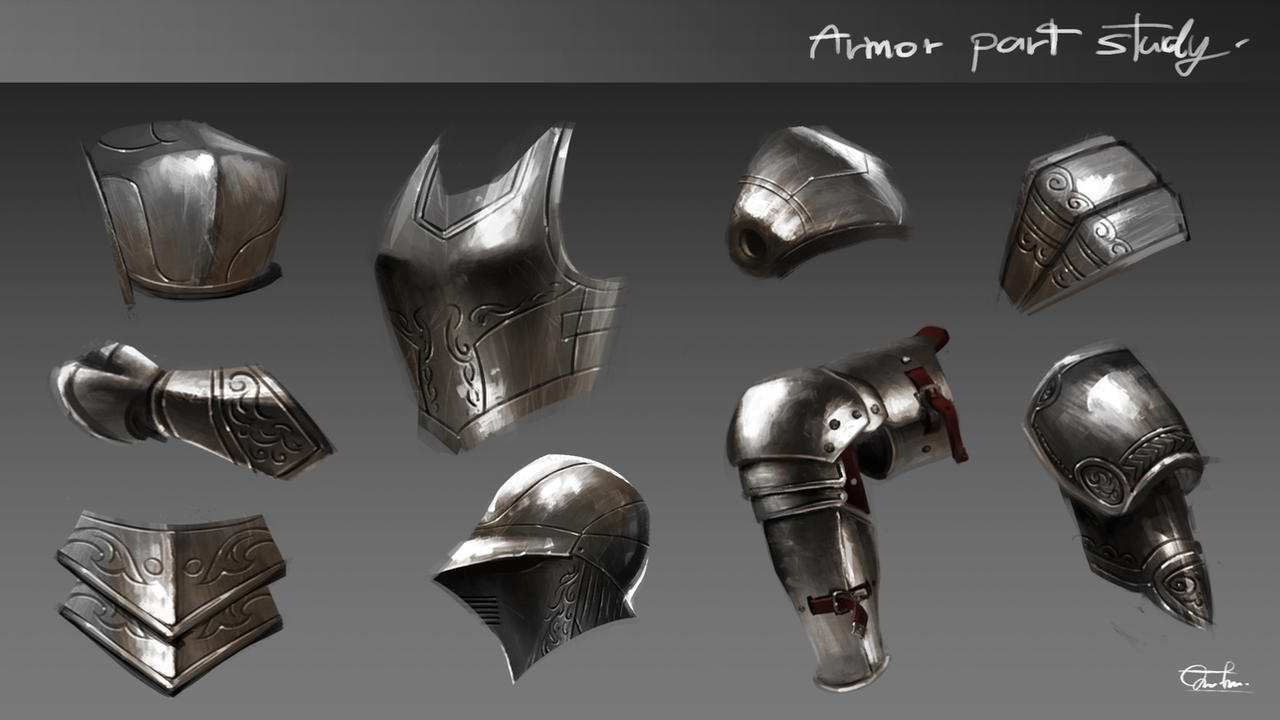 Armor Part Study by Razaras on DeviantArt
