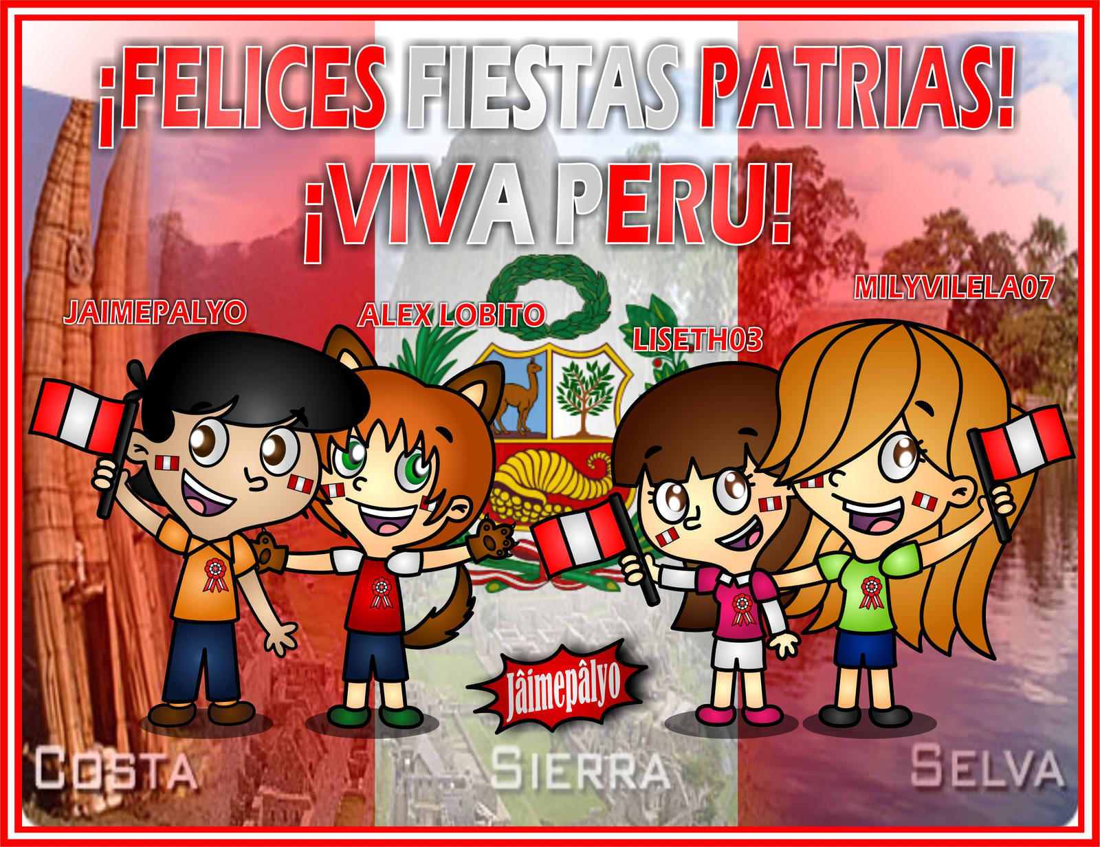 Felices Fiestas Patrias 2013 by jaimepalyo on DeviantArt