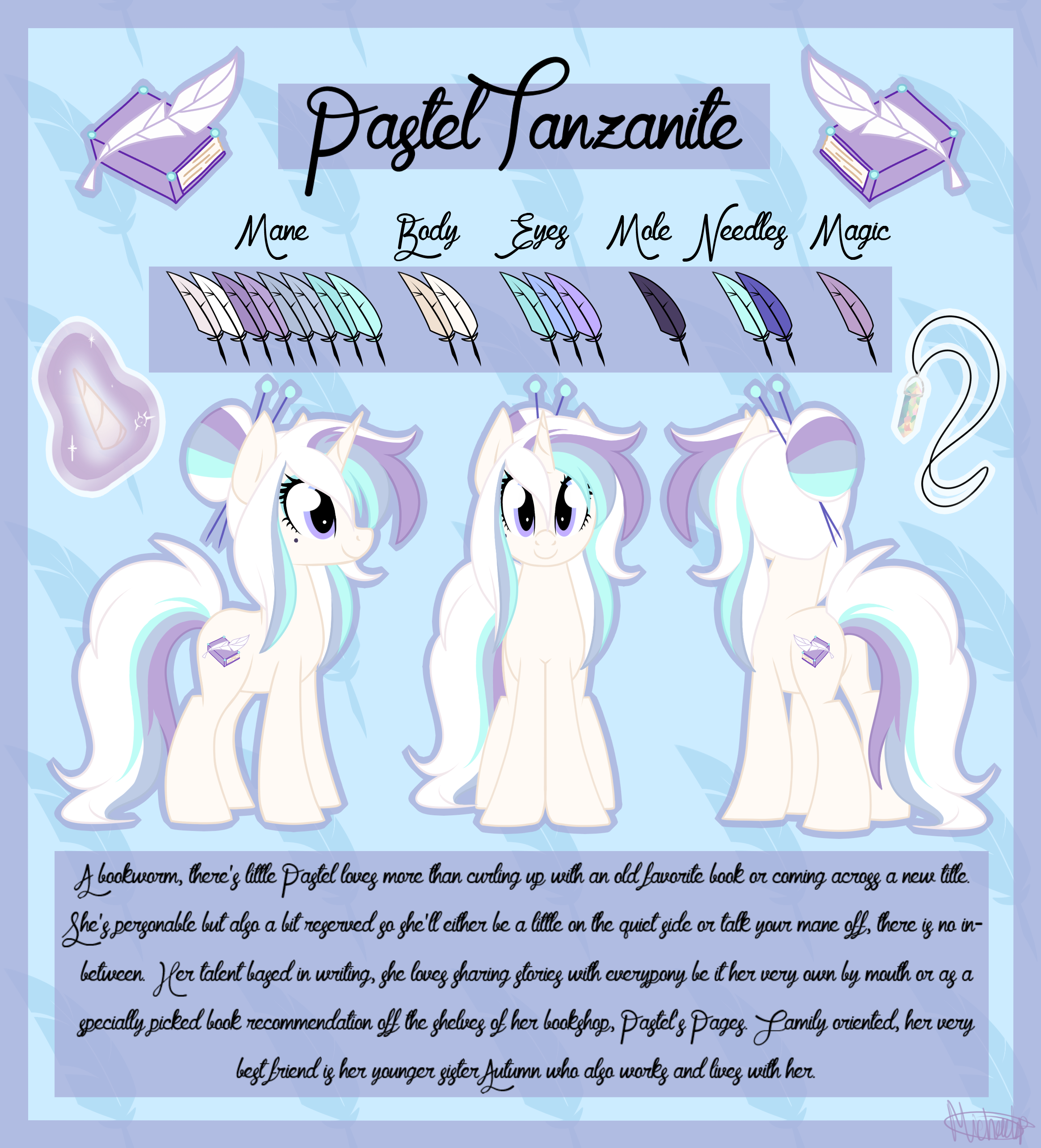 Pastel Tanzanite Ref