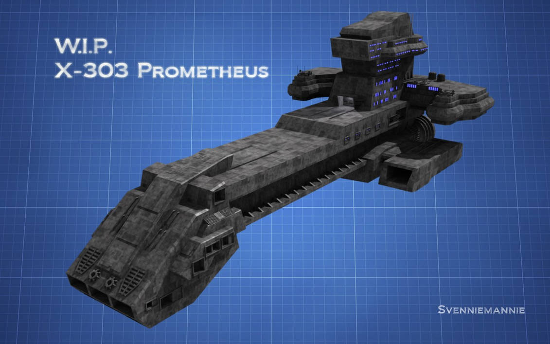 Stargate X-303 WIP 2 by svenniemannie on DeviantArt