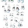 Cartoon eyes mix