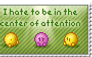 Center of attention - stamp