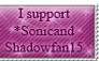 I support SonicandShadowfan15