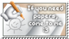 Papers needed - stamp