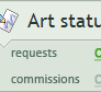 Requests, commissions - open closed