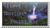 Tropical Forest - stamp