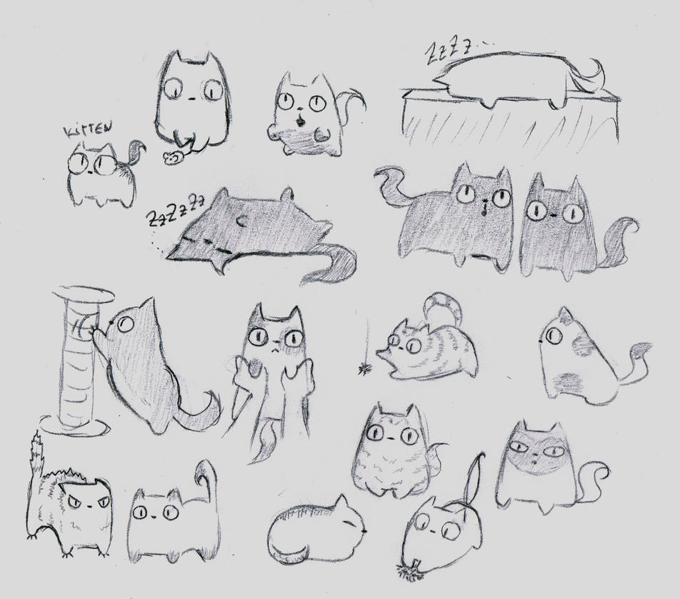 Random kitty style by AngiShyArt on DeviantArt