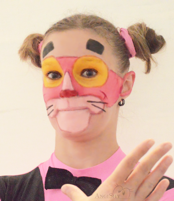 Pink Panther Makeup By Angishyart On