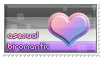Asexual biromantic - stamp by AngiShyArt