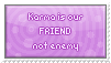 Karma is our friend - stamp