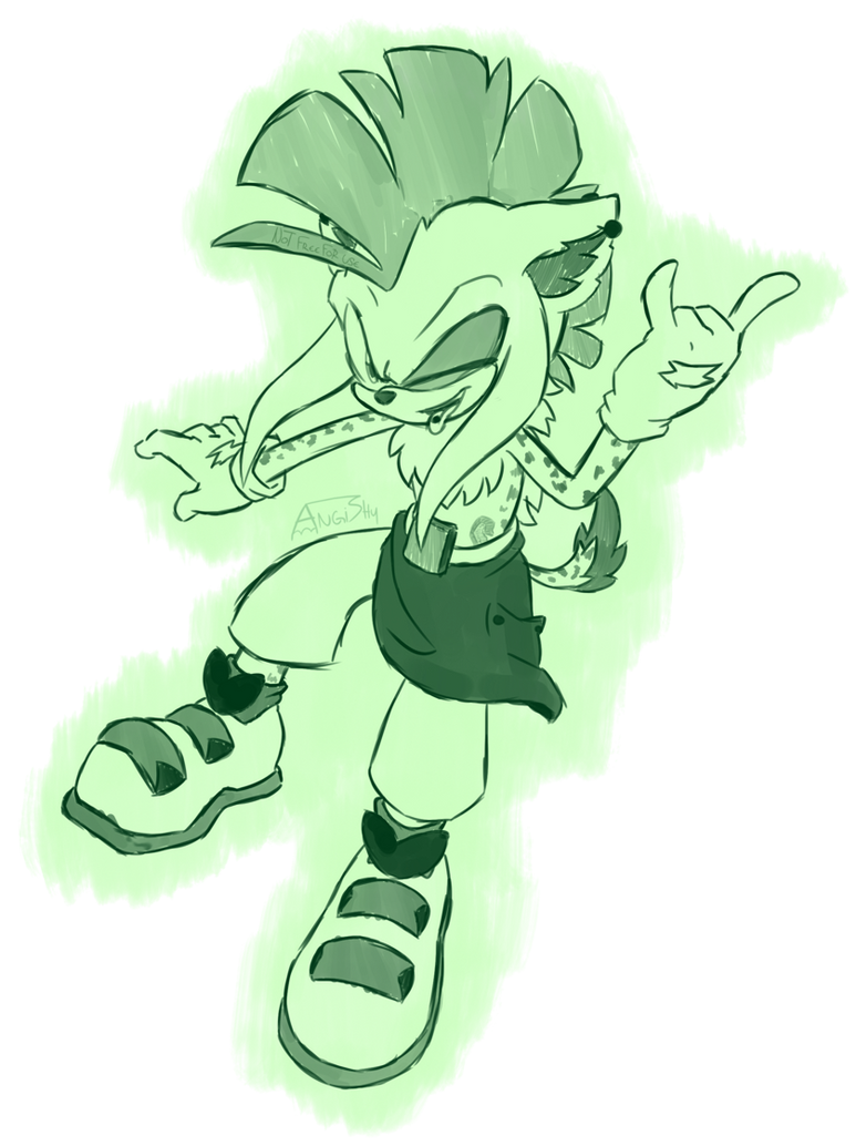 Darvon in Sonic style by AngiShyArt on DeviantArt