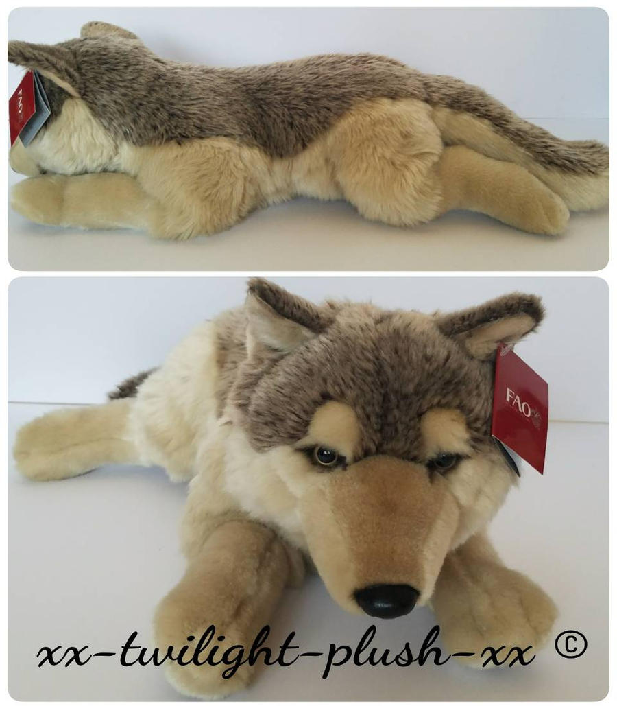 2013 FAO Schwarz Wolf Stuffed Animal by xx-twilight-plush-xx on DeviantArt