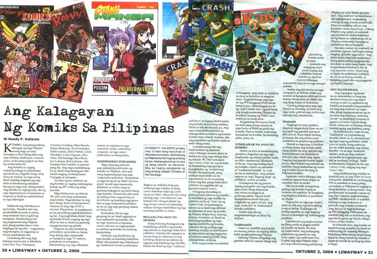 Article About Komiks