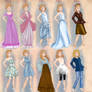Cinderella in 20th century fashion