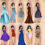 Jasmine in 20th century fashion by BasakTinli