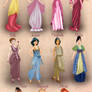 Disney Princesses in 1910s Fashion by Basak Tinli