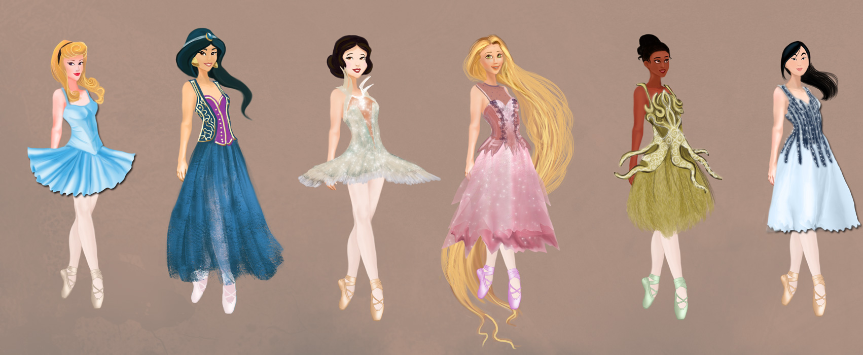 ULTIMATE DISNEY PRINCESS COMPLETE LINE UP OF GIRLS by burikatdollz on  DeviantArt