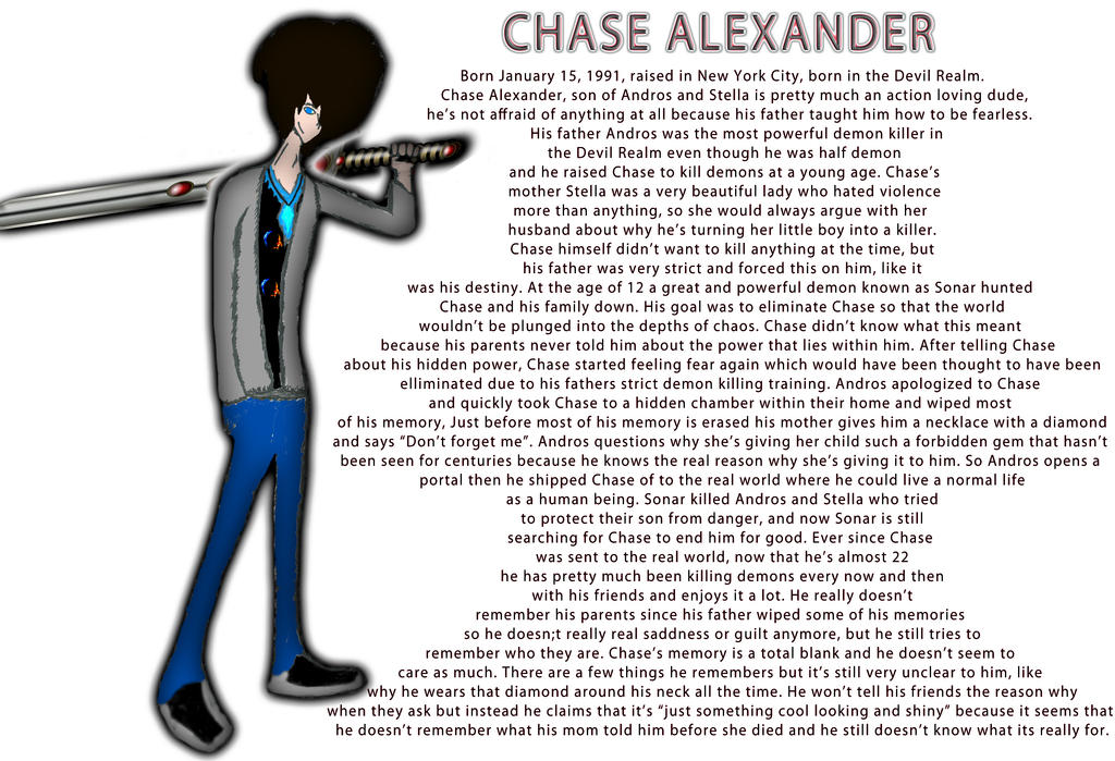 Chase Alexander Chase Alexander by CosmicBlaster97 on DeviantArt