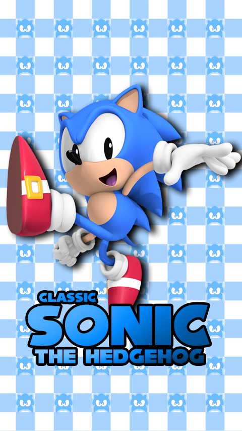Classic Sonic Phone Wallpaper By Cosmicblaster97 On Deviantart