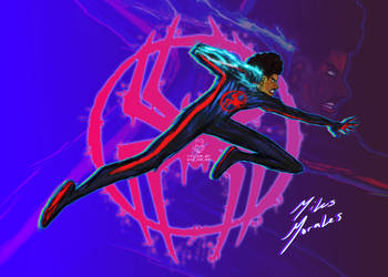 Miles Morales (Spider-Verse Digital Art)