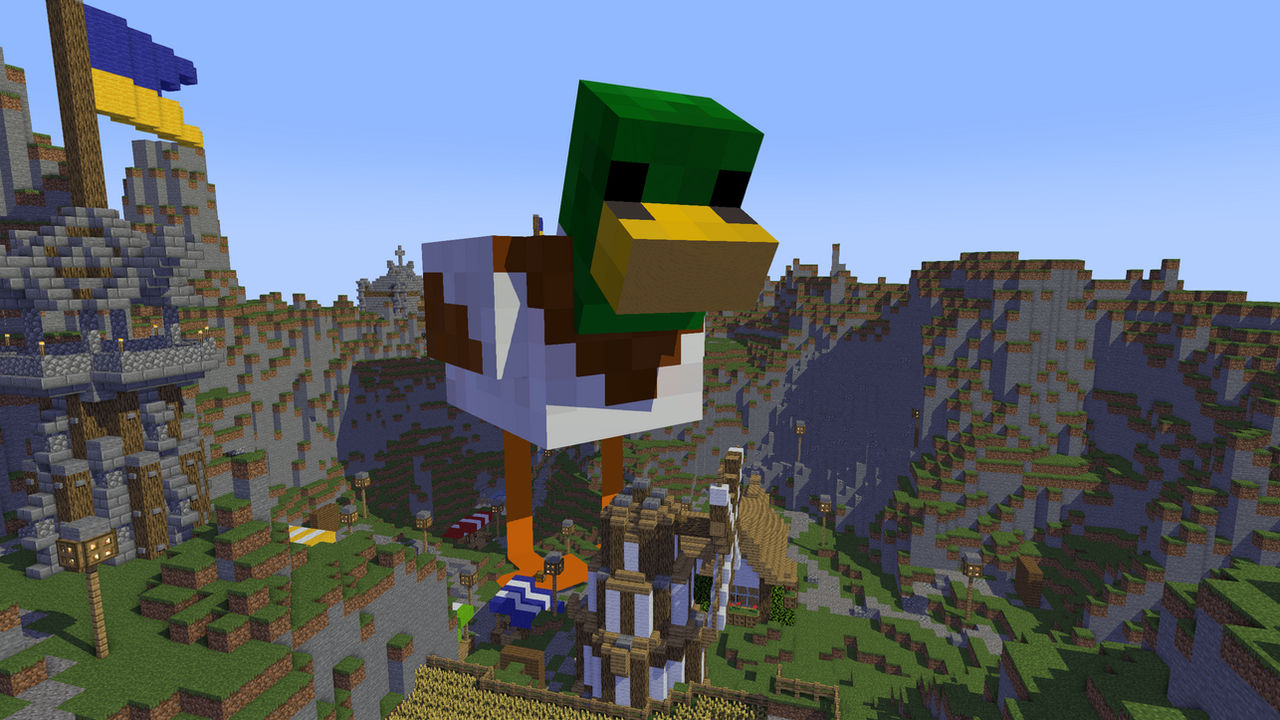 Duckzilla by PsychoMinecraftDuck on DeviantArt