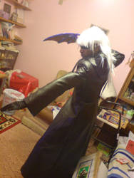 Riku cosplay with soul eater