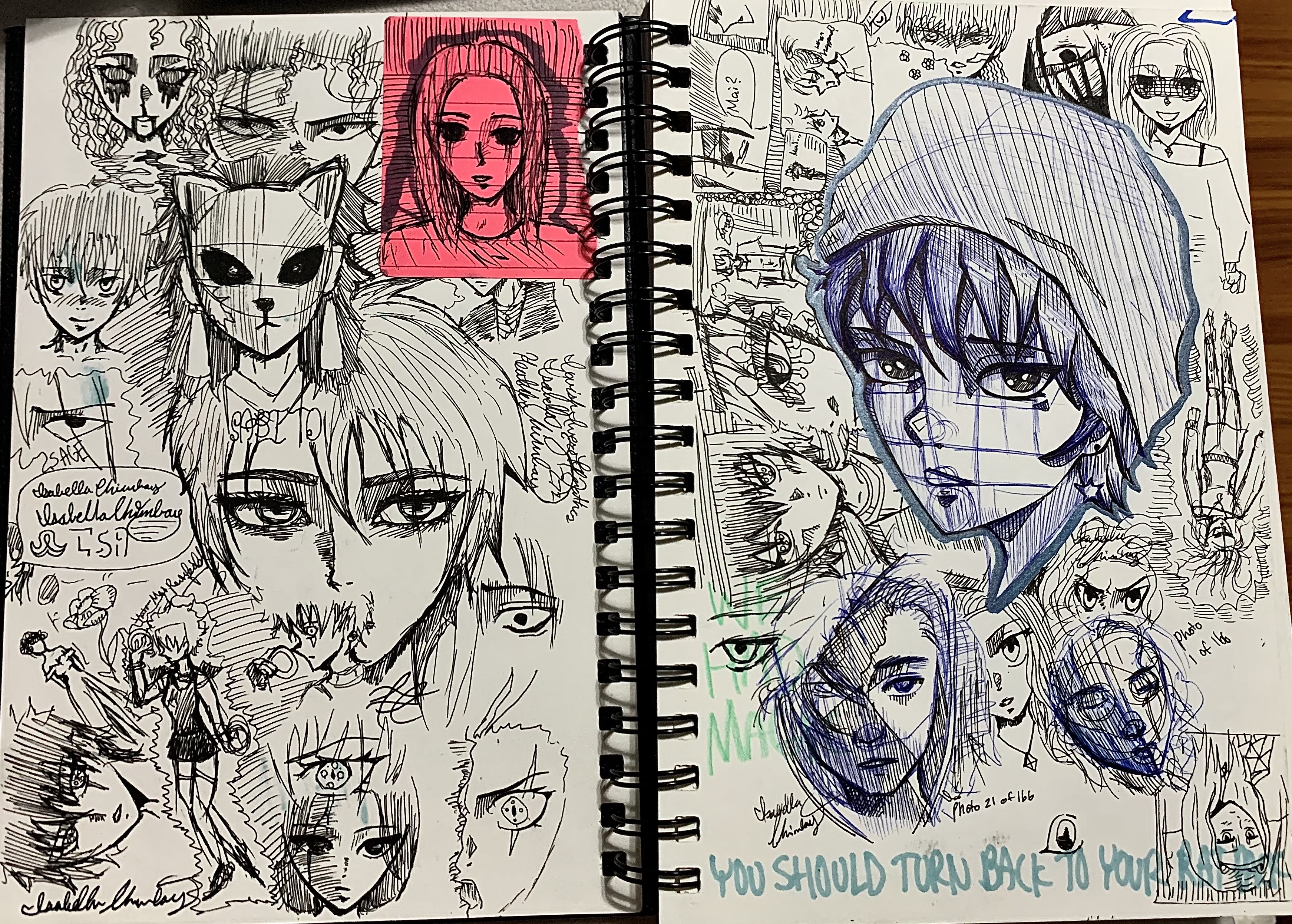 My journal is turning into my sketchbook… is this now an art