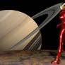 The Girl in The Red Spacesuit