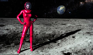 The Girl in the Red Spacesuit #2