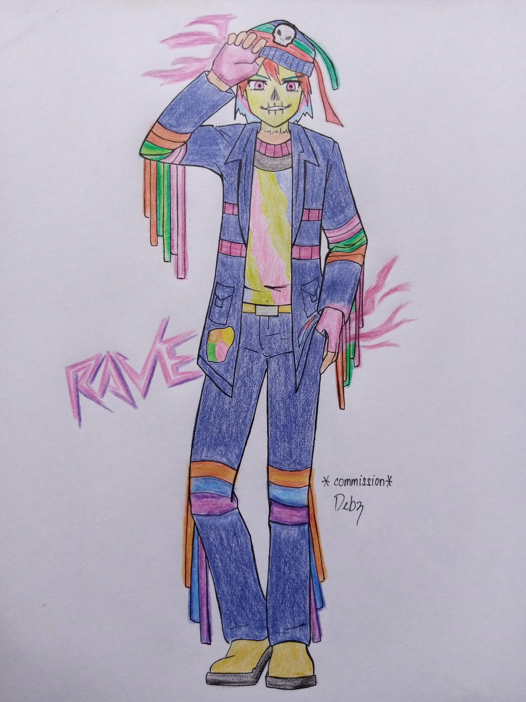 DC Comics OC: Rave by ArtificerLuchasiLux on DeviantArt